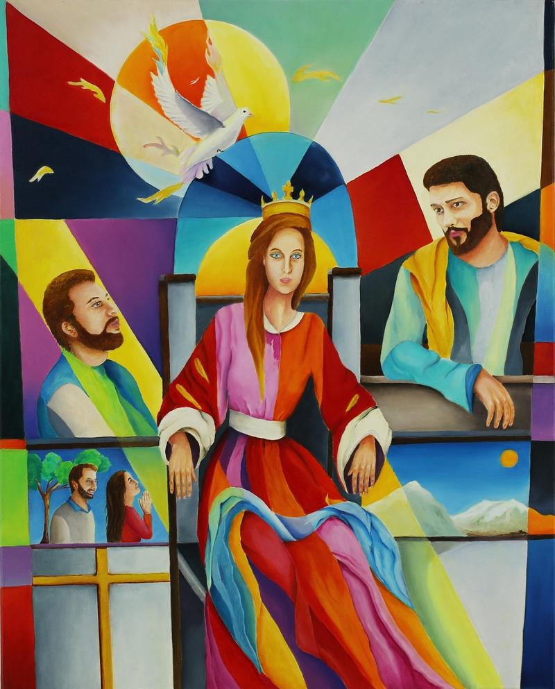 Le couronnement de la vierge